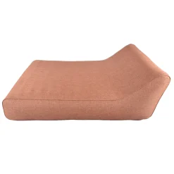 BEST Opblaasbaar 2-persoons Ligbed Vivero Met Hoge Rugleuning Terracotta