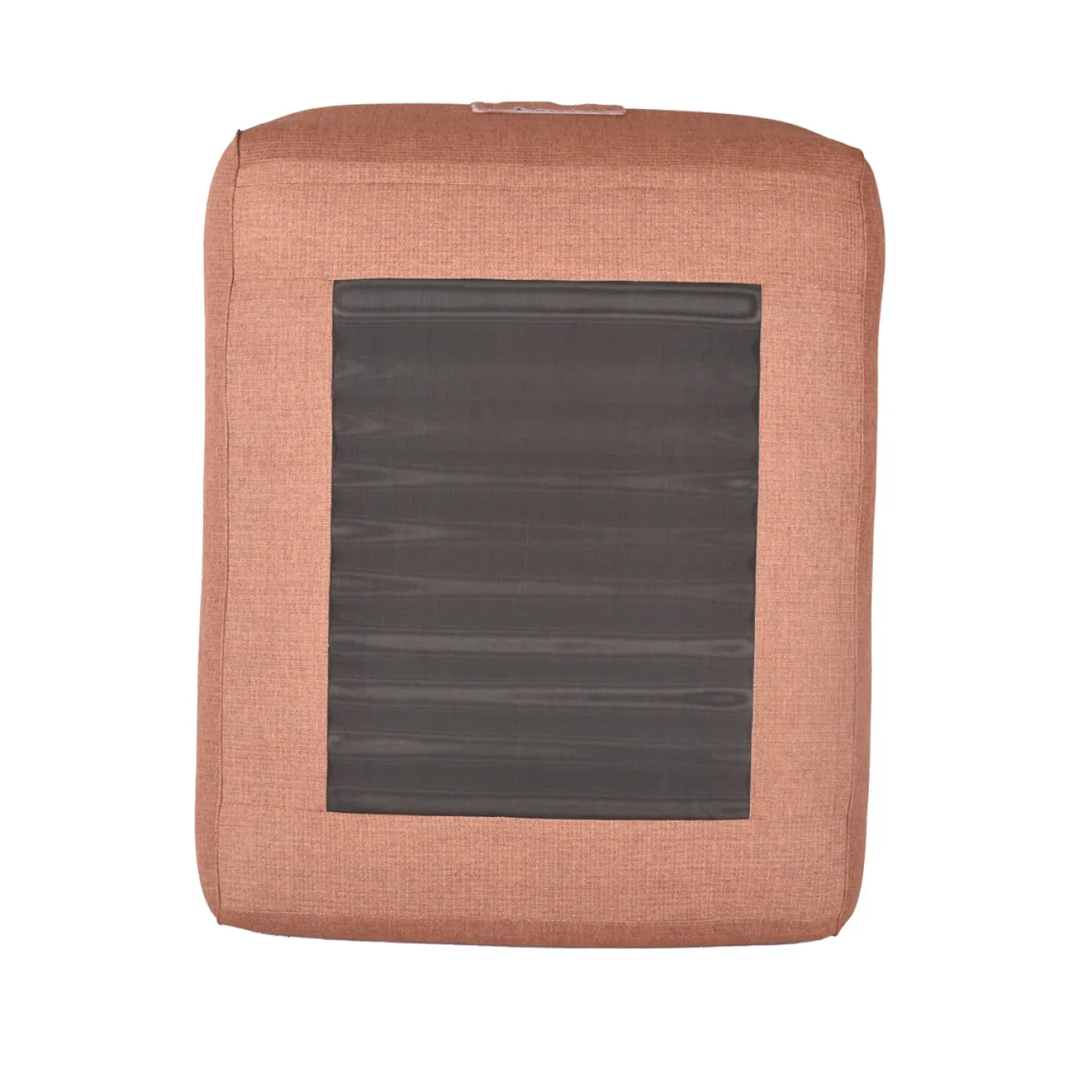 BEST Opblaasbaar 2-persoons Ligbed Vivero Met Hoge Rugleuning Terracotta