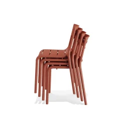 BEST Tuinstoel Calor Stapelbaar Terracotta