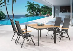 BEST Tuinstoel Meerstanden Cavalese Antraciet