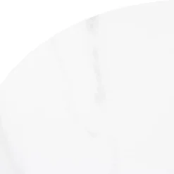 Bijzettafel Alba Naturel Marmer 60cm Rond - Giga Meubel