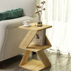 Bijzettafel Albeni Naturel