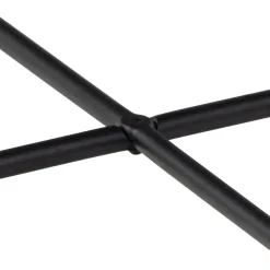 Bijzettafel Cardinham Marmer Zwart Ø52x40cm - Giga Living