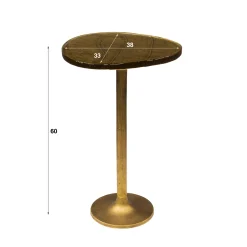 Bijzettafel Eclipse Goud L - Giga Meubel