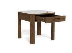 Bijzettafel Lawson Keramiek Crème 45cm - Giga Living