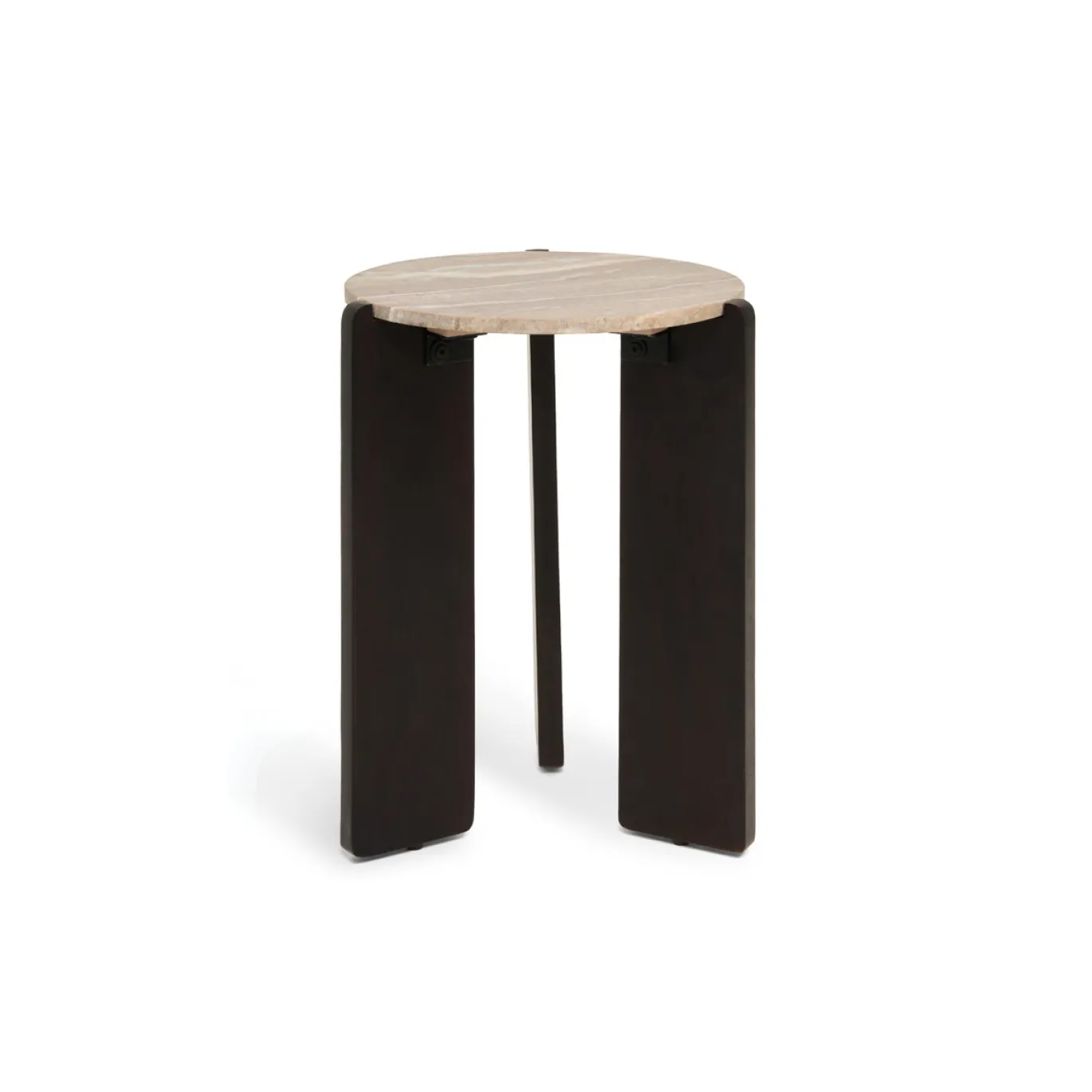 Bijzettafel Lila Donkerbruin - Giga Meubel