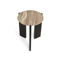 Bijzettafel Lila Donkerbruin - Giga Meubel
