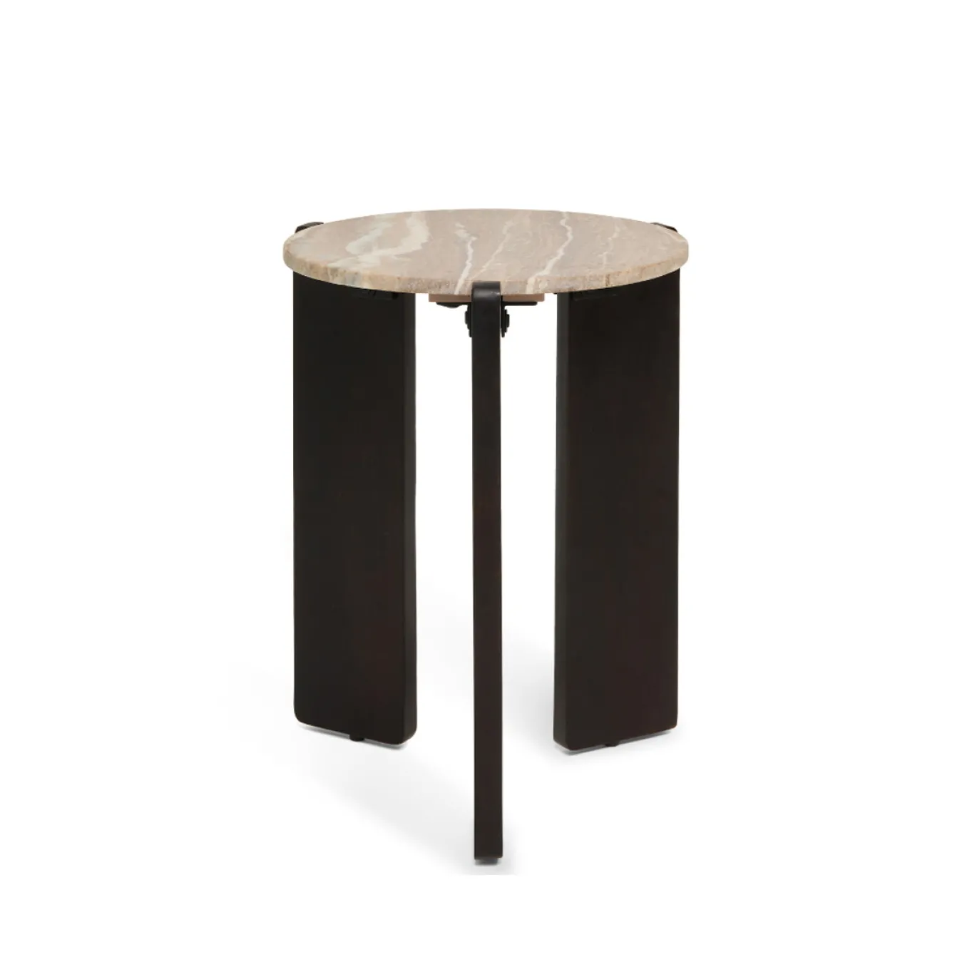 Bijzettafel Lila Donkerbruin - Giga Meubel