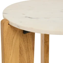 Bijzettafel Lila Lichtbruin - Giga Meubel