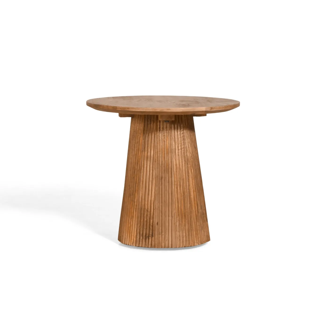 Bijzettafel Mokka Lichtbruin Ø50cm - Giga Meubel