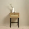 Bijzettafel Pensacola Eiken Melamine - Giga Living