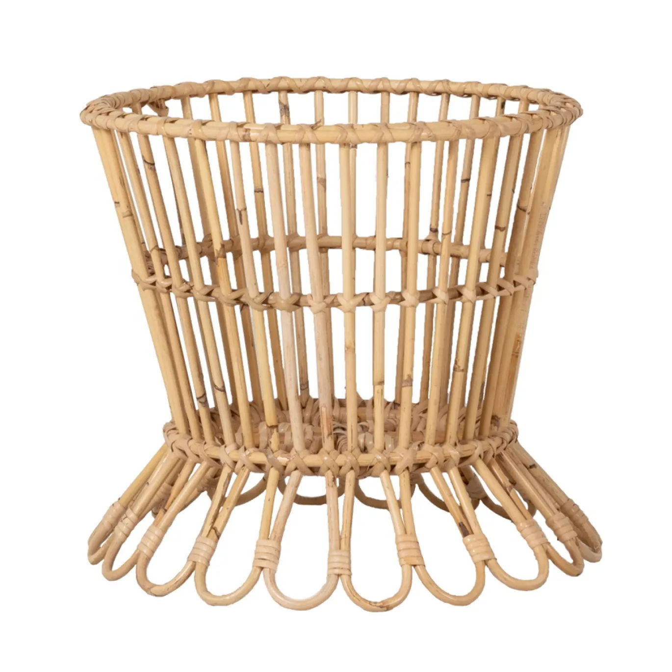 Bijzettafel Rotan Blond