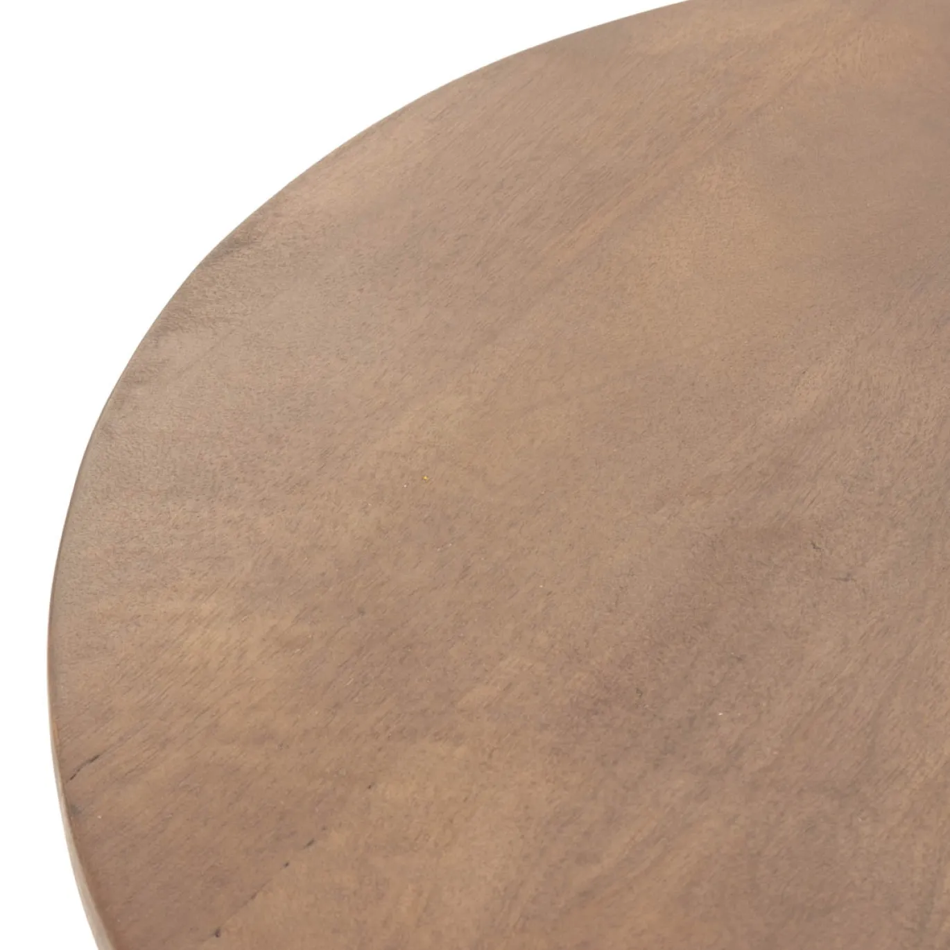Bijzettafel Salvador Walnoot Rond 50cm - Giga Meubel