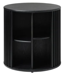 Bijzettafel Siena Zwart Ø60 cm - Giga Living