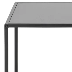 Bijzettafel Vayen Vierkant Zwart Set van 2 50cm - Giga Living