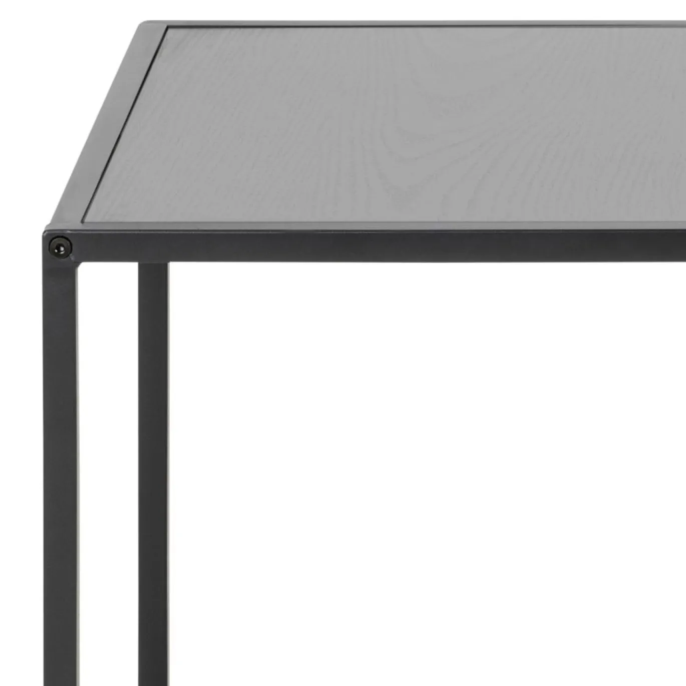 Bijzettafel Vayen Vierkant Zwart Set van 2 50cm - Giga Living
