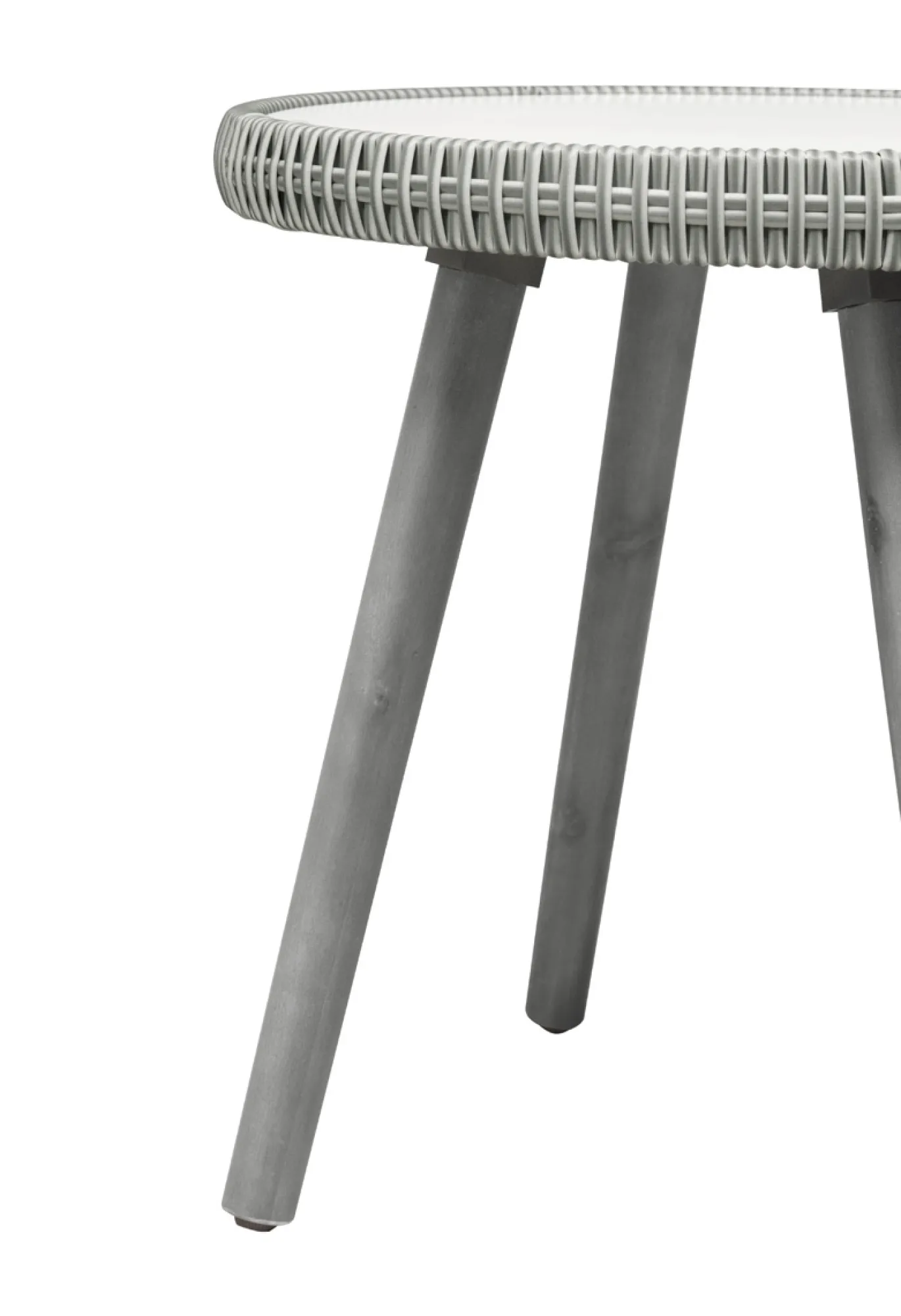 Bistroset Grijs PE Wicker - Giga Living