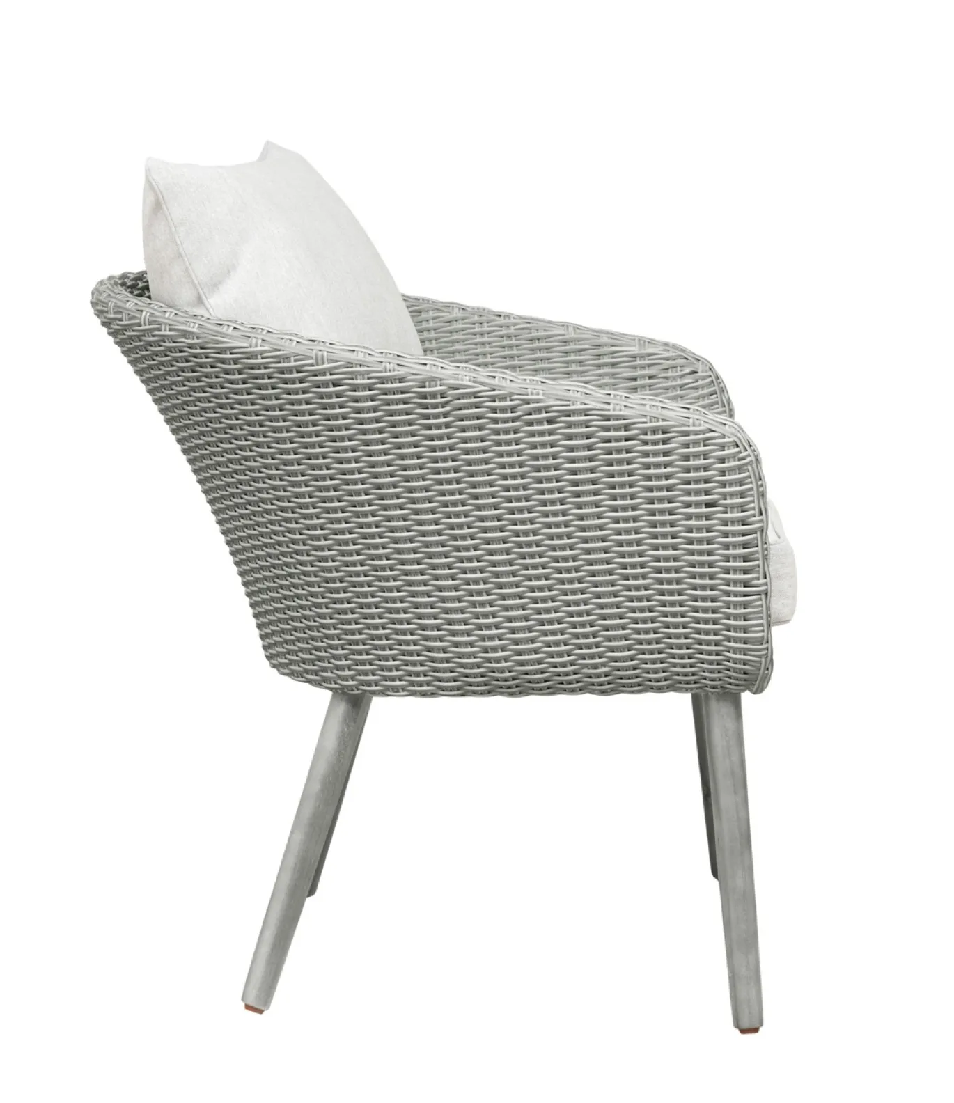 Bistroset Grijs PE Wicker - Giga Living
