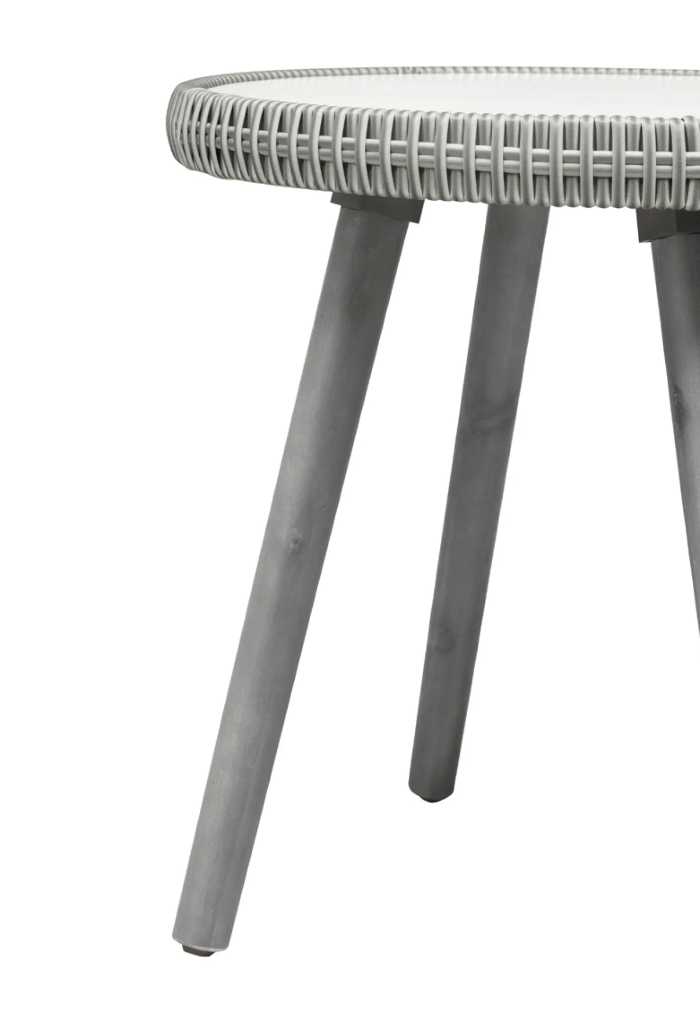 Bistroset Grijs PE Wicker - Giga Living