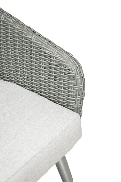 Bistroset Grijs PE Wicker - Giga Living