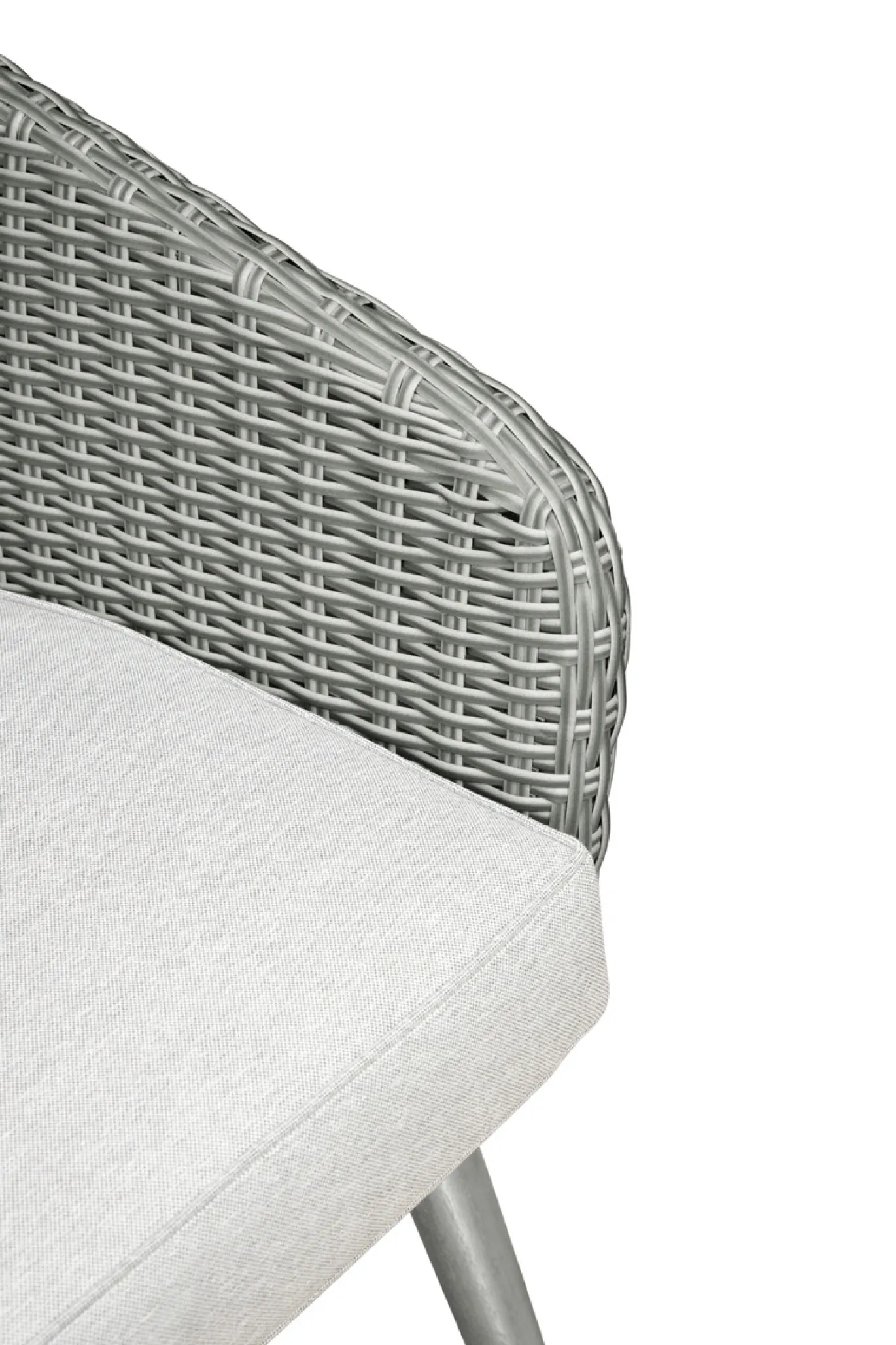 Bistroset Grijs PE Wicker - Giga Living