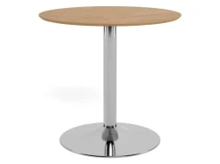 Bistrotafel Carmen Eiken Ø80cm - Giga Living