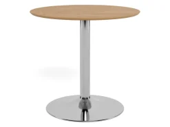 Bistrotafel Carmen Eiken Ø80cm - Giga Living