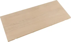 Blad Annie Uitbreiding Eikenfineer Wit 120cm - Giga Living