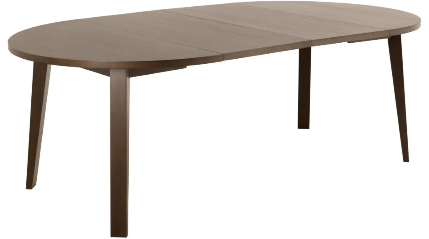 Blad Annie Uitbreiding Eikenfineer Smoke 120cm - Giga Living
