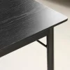 Blad Savona Zwart Uitbreiding 50x95 cm - Giga Living