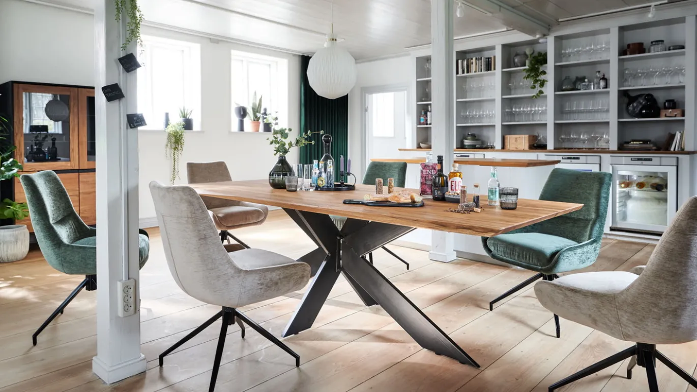 Bodahl Eettafel Extreme Wild Eiken 180cm