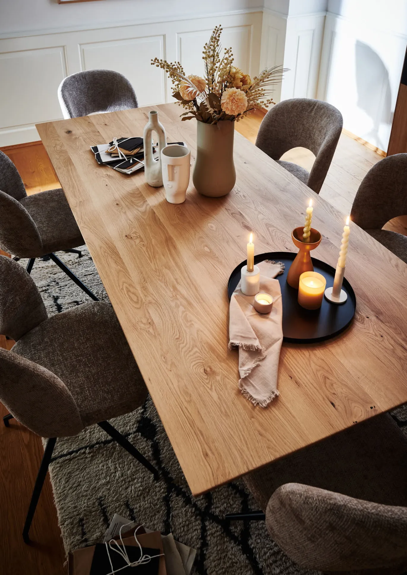 Bodahl Eettafel Miami Wild Eiken 180cm