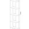 Boekenkast Als Zwart/Wit
