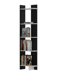 Boekenkast Als Zwart/Wit
