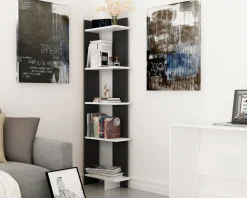 Boekenkast Als Zwart/Wit