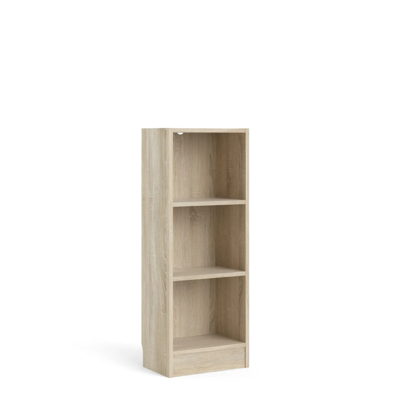 Boekenkast Basic met 2 planken Eikenlook - Giga Living