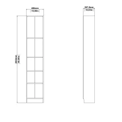 Boekenkast Basic Naturel 40cm - Giga Living