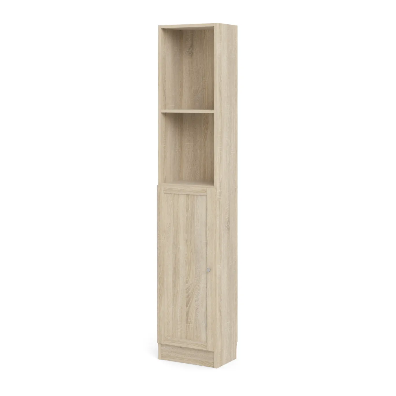Boekenkast Basic Naturel Dicht 41x203cm - Giga Living