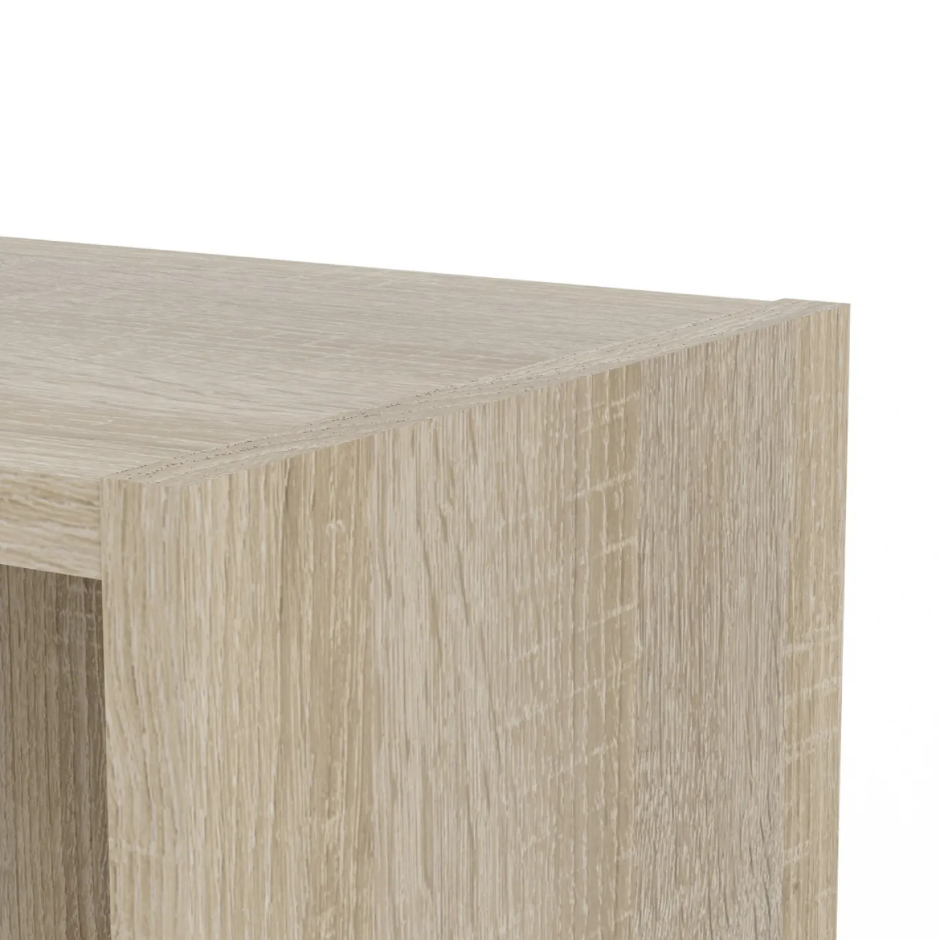 Boekenkast Basic Naturel Open/dicht 79x203cm - Giga Living