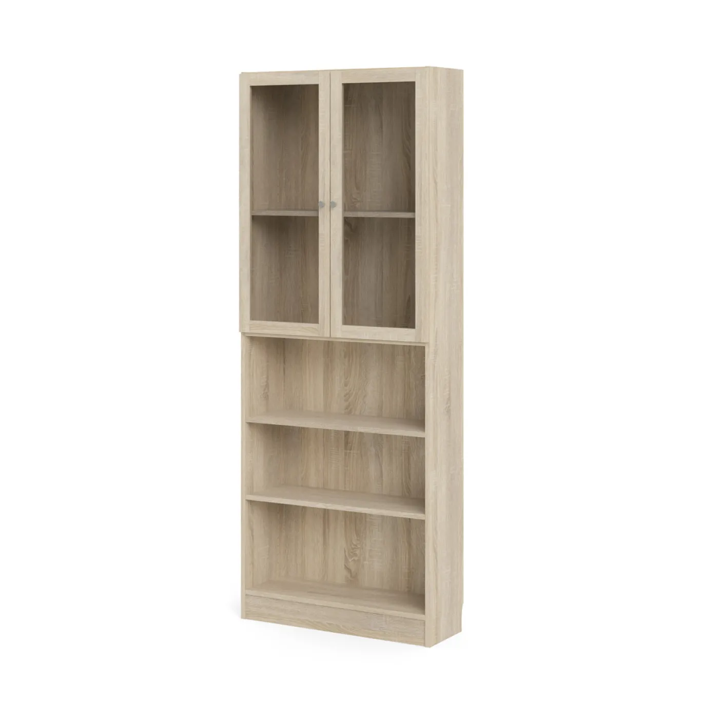 Boekenkast Basic Naturel Open 79x203cm - Giga Living