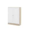 Boekenkast Basic Naturel/wit 79x107cm - Giga Living