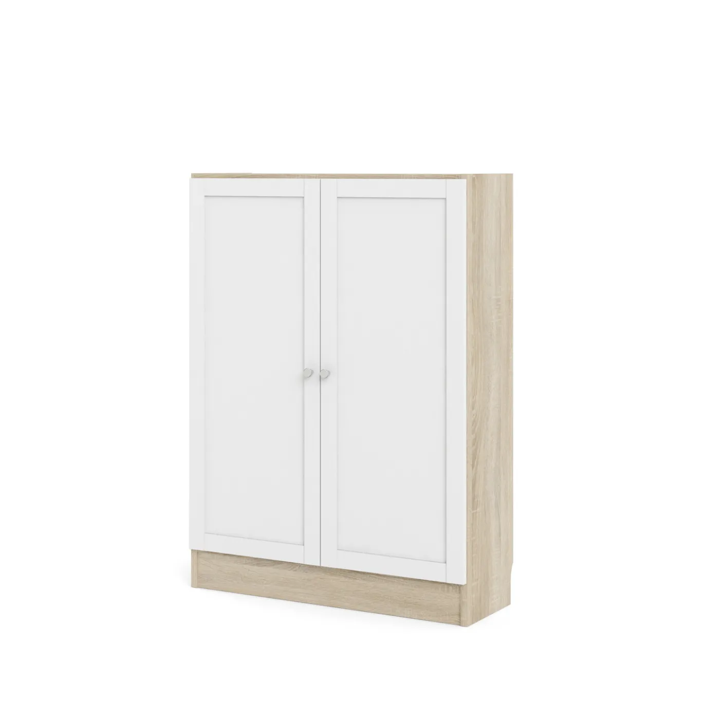 Boekenkast Basic Naturel/wit 79x107cm - Giga Living
