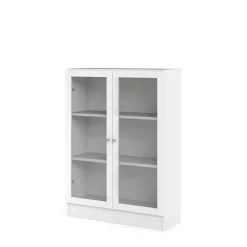 Boekenkast Basic Wit Glas 79x107cm - Giga Living