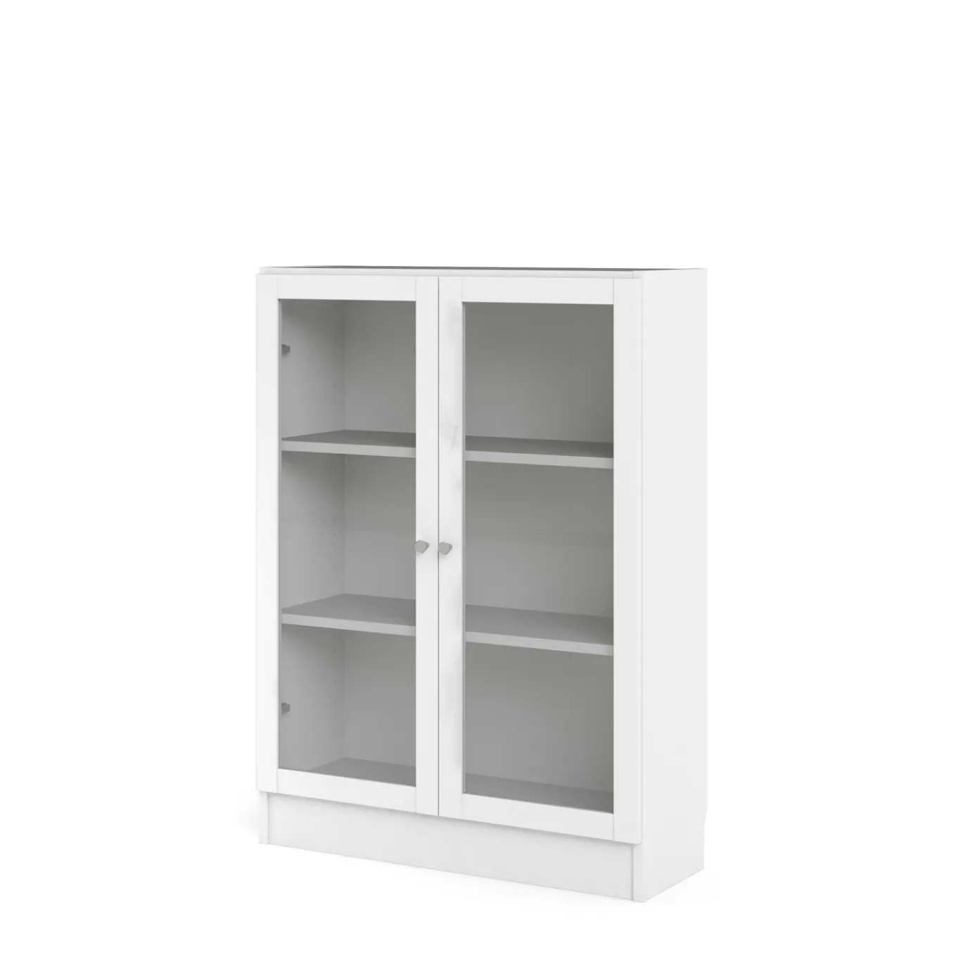 Boekenkast Basic Wit Glas 79x107cm - Giga Living