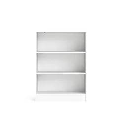 Boekenkast Basic Wit Open met 2 Planken- Giga Living