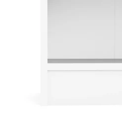 Boekenkast Basic Wit Open met 2 Planken- Giga Living