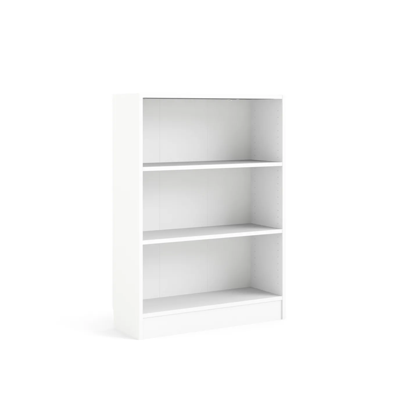 Boekenkast Basic Wit Open met 2 Planken- Giga Living