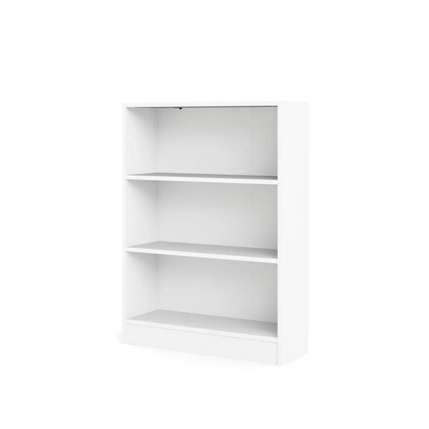 Boekenkast Basic Wit Open met 2 Planken- Giga Living