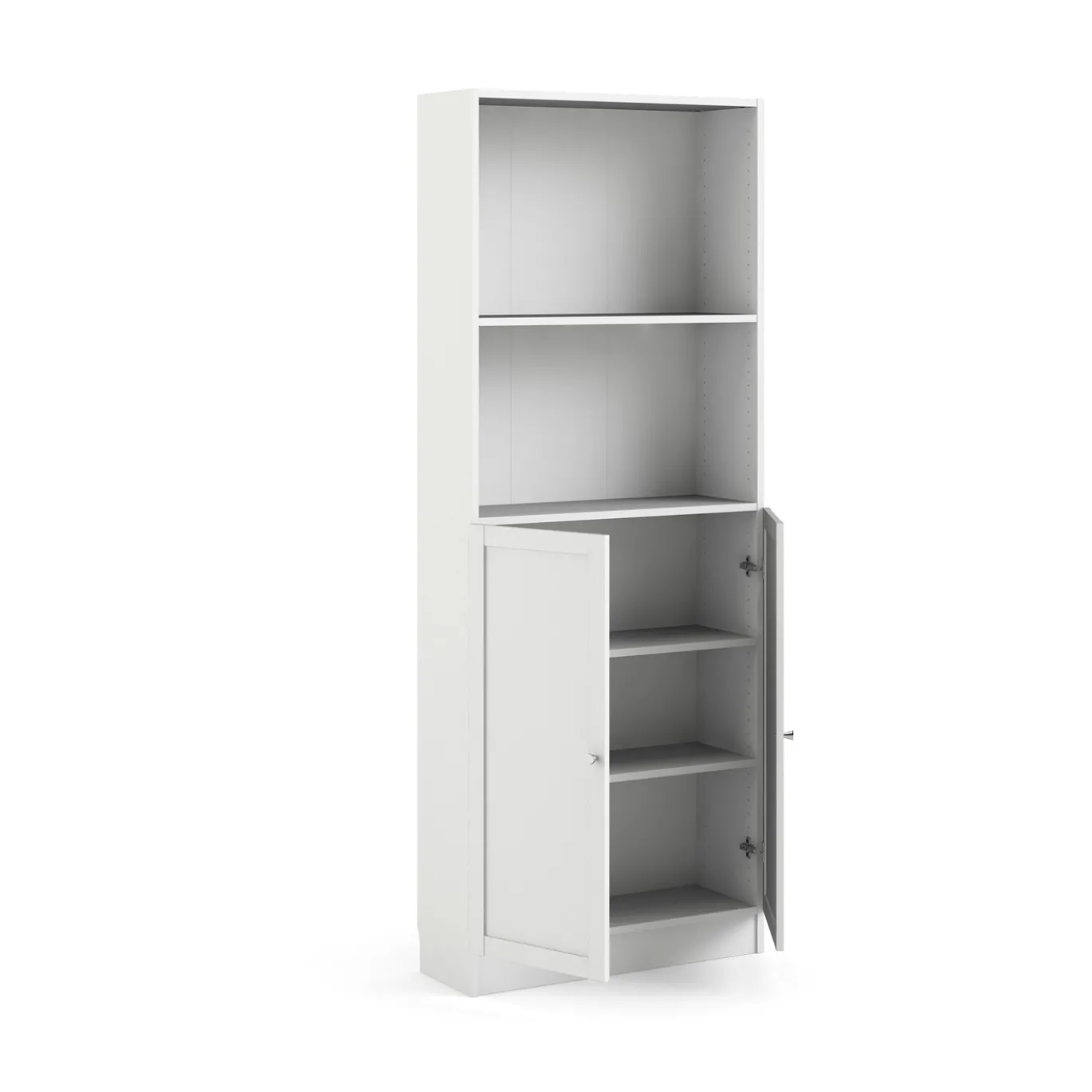 Boekenkast Basic Wit 79x203cm - Giga Living