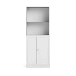 Boekenkast Basic Wit 79x203cm - Giga Living